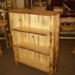 Beetle Kill Bookcase with Aspen Legs