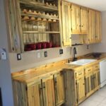 Beetle Kill Pine Kitchen