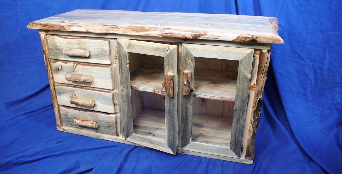 Medicine Wolf Log Furniture