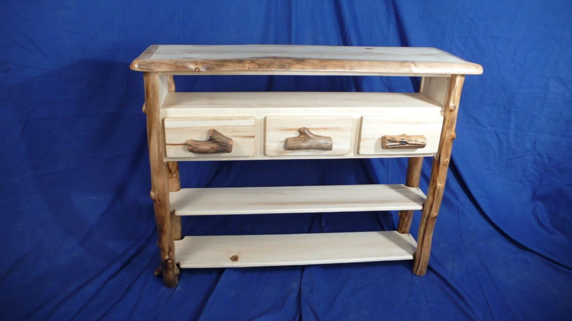 Medicine Wolf Log Furniture